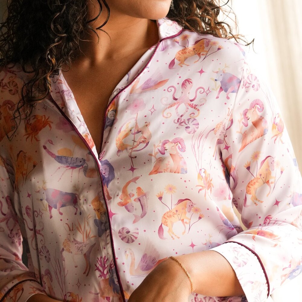 Livenza - Zodiac Pant PJ Set - Lilac (NWT)